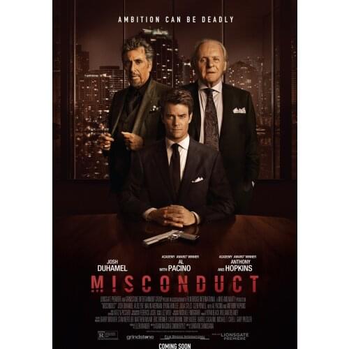 Misconduct Movie Art Film Print Silk Poster Home Wall Decor 24x36inch