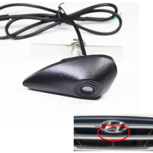 Night Vision Car Front View Camera for Hyundai Series Vehicle Camera Positive Image frontview Parking Assistance System