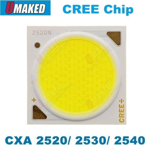 New arrival Original Cree CXA 2520 CXA2530 CXA2540 Nature White 4500K Warm White 3000K White 5700K COB Led Emitter Lamp Light