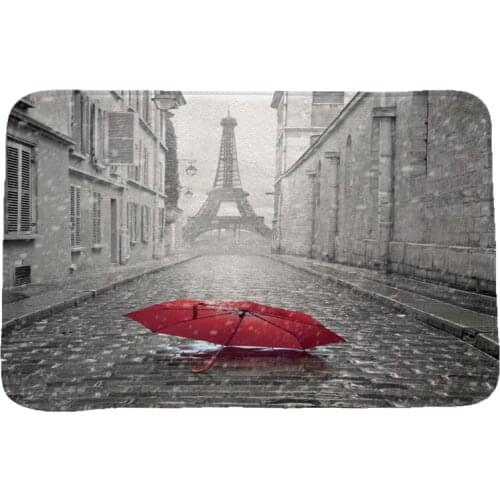 Retro Style Holiday Creative 3D Printing Carpets and Rugs for Bedroom Living Room Carpet Kitchen Bathroom Anti-Slip Floor Mats