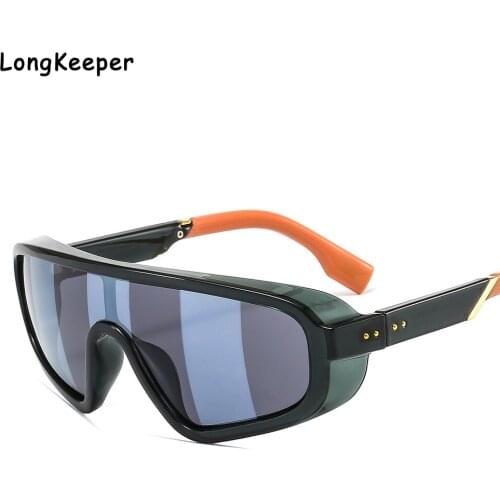 Cool Outdoor Sports Sunglasses Men Goggles Glasses For Driving UV400 Protection Fishing Eyewear Oversize Sun Glasses Male Shades