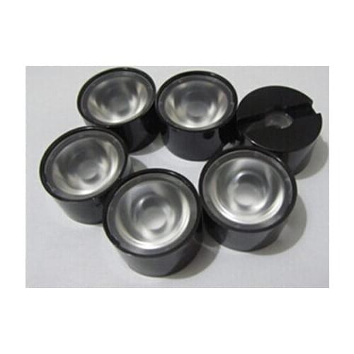 SZB-20 High quality LED Lens, Lens Diameter : 20mm, With Holder Size: 22X14mm, 90 degree, Grinding surface, PMMA