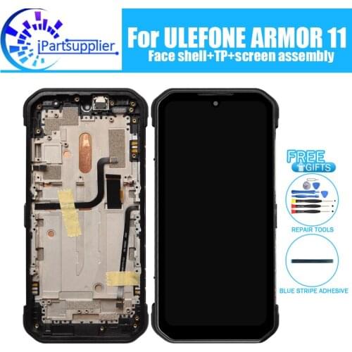 ULEFONE ARMOR 11 LCD Display+Touch Screen Digitizer +Frame Assembly 100% Original New LCD+Touch Digitizer for ULEFONE ARMOR 11