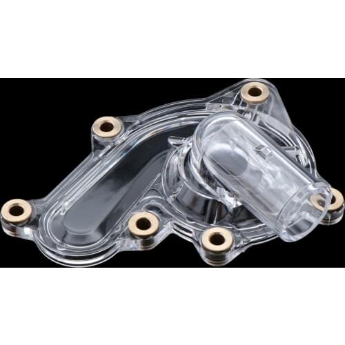 Motorcycle Waterpump Water Pump Clear Cover for Yamaha MT-09 FJ-09 2015-2017