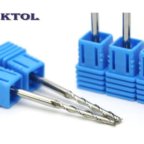 10Pcs/lot 3.175x2.5x15MM Two Flutes Spiral Cutters/Wood Router Tools,TOP! Sharp Milling Cutter for CNC Lathe Cutting Tools