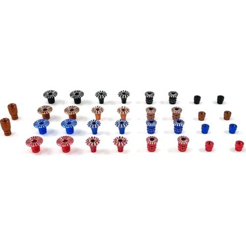 FrSky M4 4mm CNC Aluminum Gimbal Stick Ends Transmitter Stick Anti-slipping Cap for M7 M9 Gimbals and X9DPLUS SE X10S X12S X9E