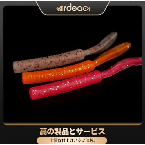 Ardea Soft Lures Silicone Bait 48/40mm 0.5/0.3g Wobblers Worm Artificial Swimbait bass Jigging Baitfishing Fishing Tackle
