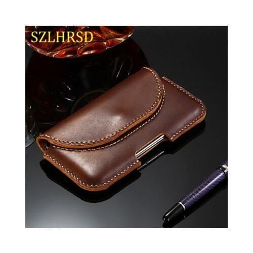 Blackview BV9600 Pro Case Genuine Leather Holster Belt Clip Pouch Funda Cover Waist Bag Blackview BV5800 BV6800 pro BV9500 Plus