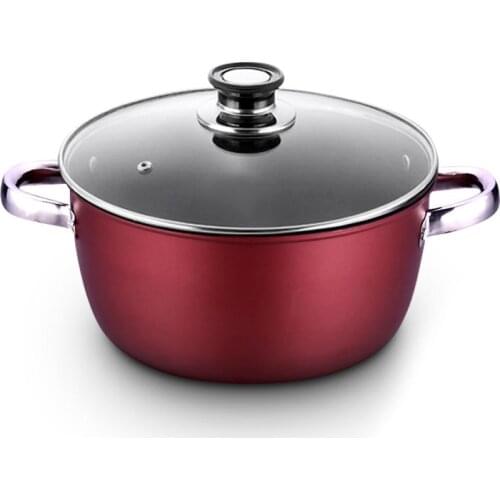 Soup Pot Non-stick Pot Thick Soup Stew Pot Cook Noodles Hot Milk Porridge Pot Gas Cooker Universal Induction Pot Instant Pot