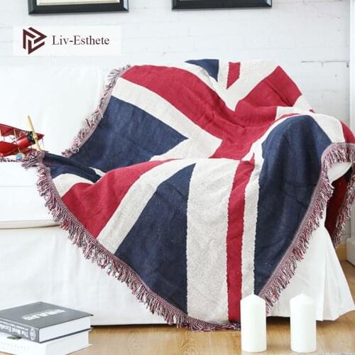 Хлопковые пледы на диван liv_Esthete China At AliExpress
