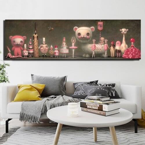 Mark Ryden American Ballet Theatre Whipped Cream 1 Poster Painting On Canvas Bedroom Wall Art Decoration Pictures Home Decor