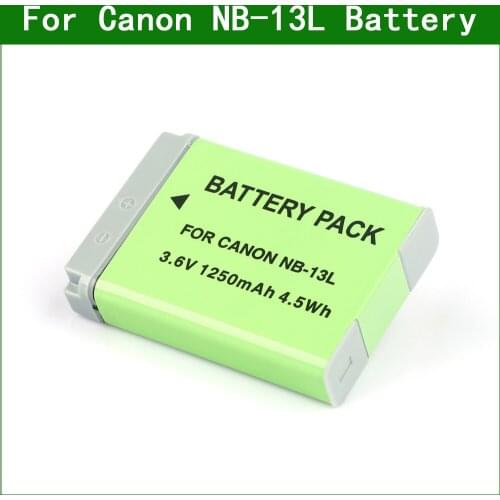 NB-13L NB 13L Digital Camera Battery For Canon PowerShot G1 X Mark III, G5 X, G7 X, G9 X, G5 X Mark II, G7 X Mark II
