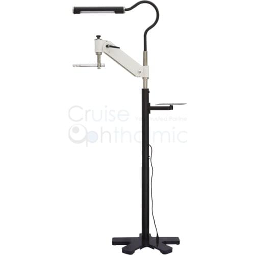Optometric phoropter Floor Pole Stand CRJG-2 with Projector Holder | Optician Room Stand
