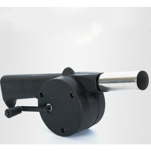 Manual Portable Fan Air Soprador De Ar Hand Crank Blower Outdoor Barbecue Necessary