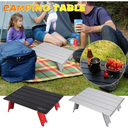 Outdoor Folding Table Portable Camping Barbecue Table Aluminum Alloy BBQ Computer Desks Multifunctional Picnic Dining Tables
