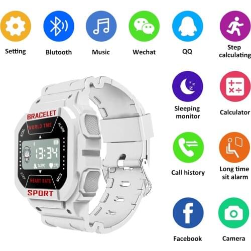 Smart Band Weather Display Blood Pressure Heart Rate Monitor Fitness Tracker Smart Watch Bracelet Waterproof Men Women Kids
