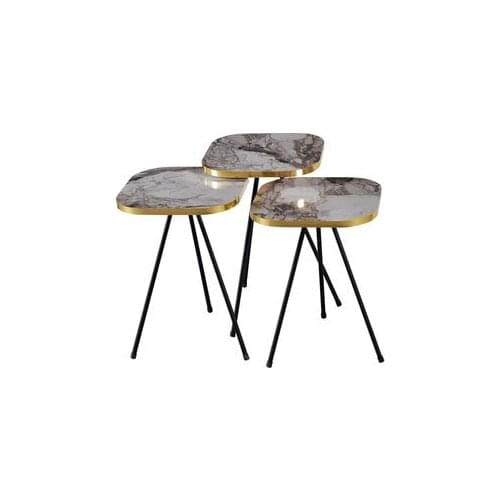 Modern Gold Black Foot Zigon coffee 2101 coffee tables table basse furniture living room table
