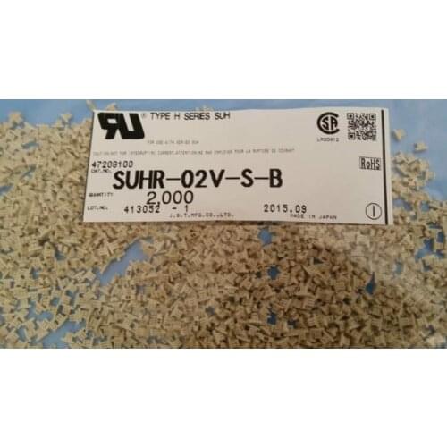 SUHR-02V-S-B Connectors terminals housings 100% New and original parts