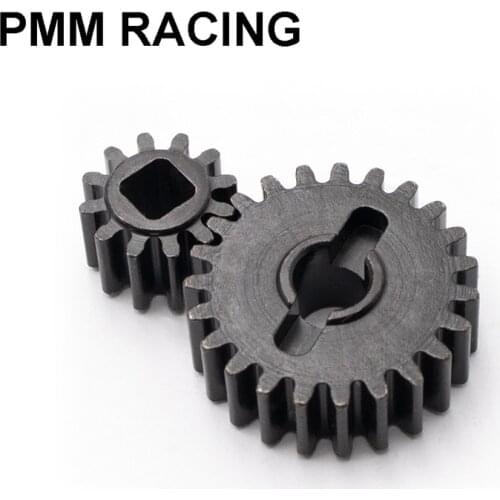 Strengthen steel gears Universal front and rear steel teeth 32P 23T/12T For 1/10 RC Crawler Car Axial Capra UTB Traxxas TRX4 D90
