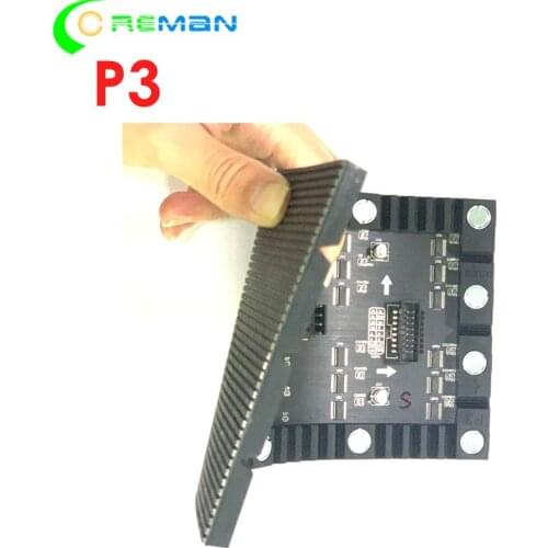 Wholesale price Indoor full color HD Flexible led display sreen P3 module 240mm x 120mm good price