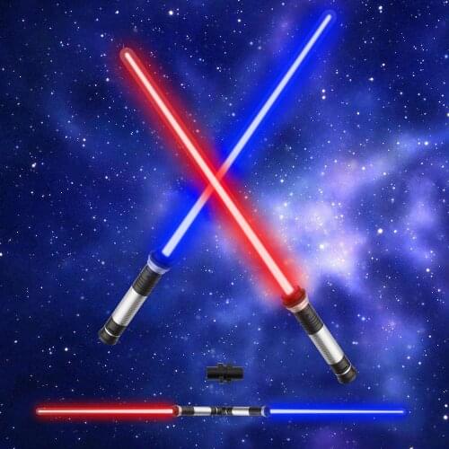 Star Wars. Lightsaber expansion seven color electronic flash sword childrens electric light toy New Years gift
