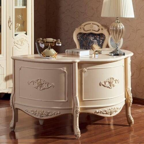 62"salon furniture Multipurpose Home Office Computer Writing Desk with white/ dark