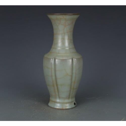 Antique YuanDynasty porcelain vase,white and blue,Eagle & Fish,Hand-painted crafts,Collection&Adornment