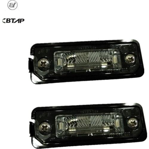 BTAP 2PCS New License Plate Light For Skoda Superb 2008-2013 3TD943021 3TD 943 021