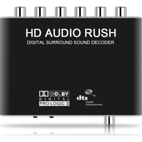 DTS decoder 5.1 channel Dolby audio decoding optical/coaxial digital dts audio decoder