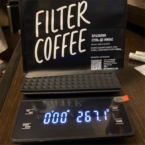 Electronic Kitchen Scales with Timer Precision Digital Scales Smart Coffee Scales Household Scale Portable Food Scales 3KG/0.1g