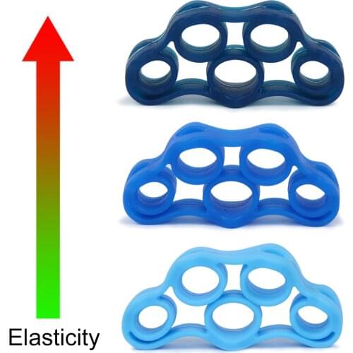 Fitness Hand Finger Trainer Band Tension Tools Strength Exerciser Muscle Power Hand Silicone Expander Training Recovery