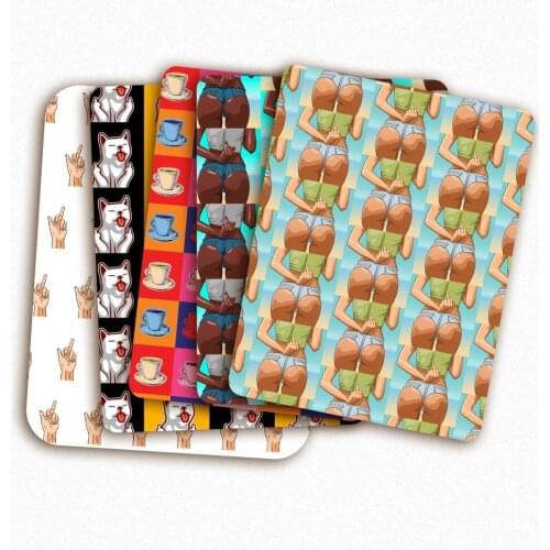 Personalized Graffiti Polyester Cotton Fabric DIY Material Masks Sewing Home Textile Raw Materials Fabric By Meter 45*145CM