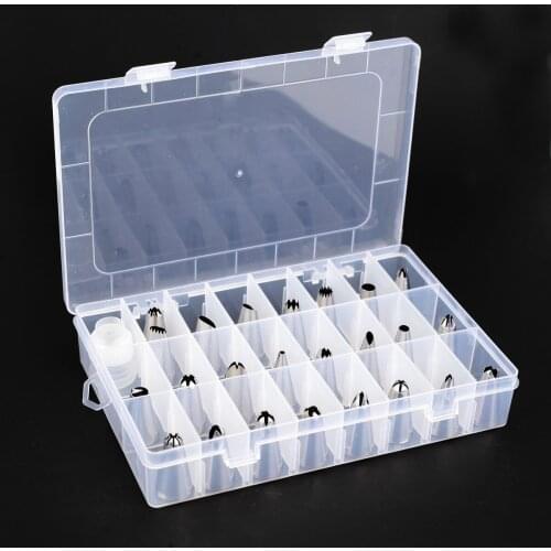 Kitchenware, West Point, 24 set of flower mouths,cake cookies, full set of flower tools, boxed stainless steel decorative mouths