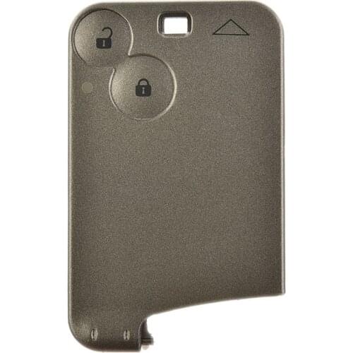 New Replacement 2 Button Remote Key Card Shell Case Cover for Renault Laguna Automobiles Accessories