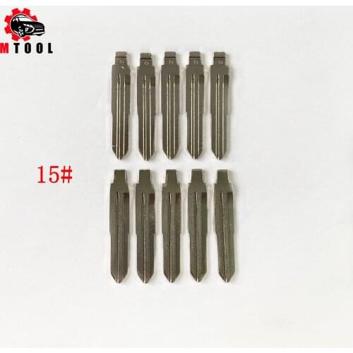 New Replacement Flip Key #15 KD Key Blade For Mitsubishi Ssangyong MINI Isuzu JEEP Lada Hyundai KIA Car Remote Key Blank