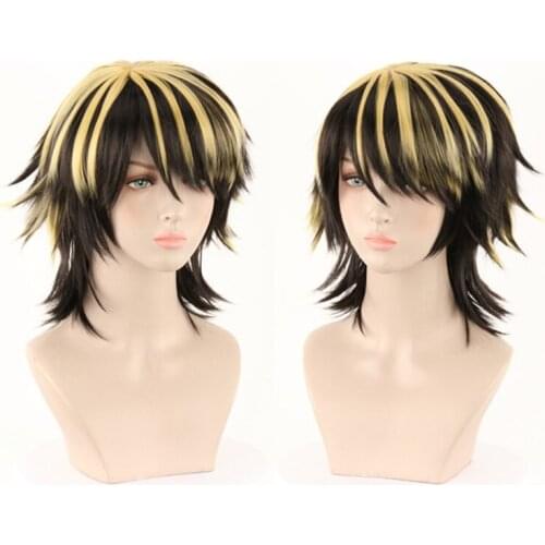 Tokyo Revengers Hanemiya Kazutora Wig Cosplay Costume Heat Resistant Synthetic Hair Men Women Wigs