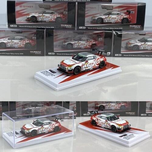 Tarmac Works cars 1:64 Nissan R35 GT-R GTNET NISMO GT3 2019-1 Collection car