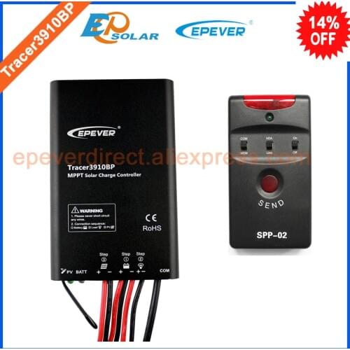 Tracer3910BP+SPP-02 easy-to-operate solar tracer regulator EPEVER 15A 15amp super parameter programmer