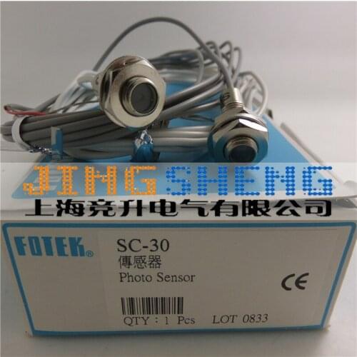 1piece SC-30 FOTEK Sensor Head Unit AMPLIFIER SEPARATED TYPE PHOTO SENSOR New & Original