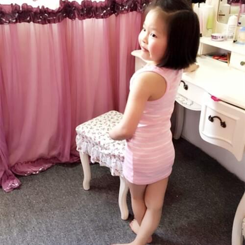 2017 summer girl dress dress childrens cotton pencil striped vest dresses baby girls clothes tight bottoming costume for kids