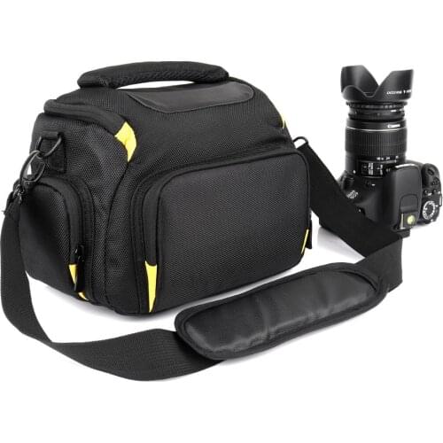 2018 Waterproof Camera Bag For Nikon D5300 D3400 D7100 D3100 Canon 750D 80D 100D 5D Mark ii Camera Canon DSLR Nikon Shoulder Bag