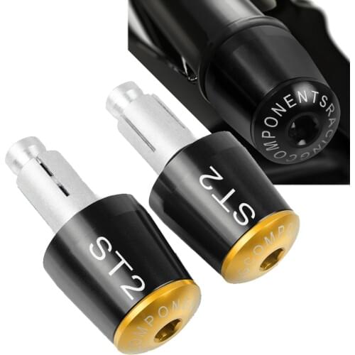 For Ducati ST 2 ST2 1998-2003 1999 2000 2001 2002 2003 7/8" 22MM CNC Aluminum Motorbike BAR END CAP Handle Bar Cap End Plugs