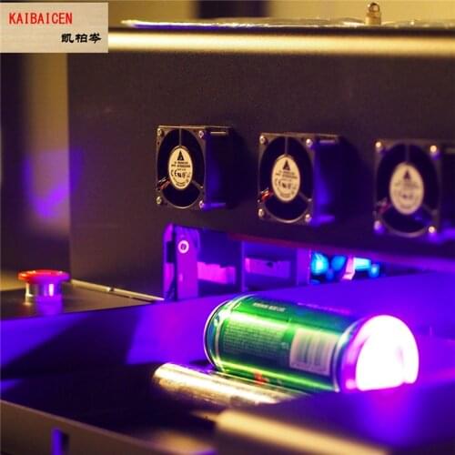 Automatic Continuous A3 UV Flat and Cylinder 2 in 1 One Inkjet Printer print bottle Diameter 15CM Plastic/Silicon/ABS/leather