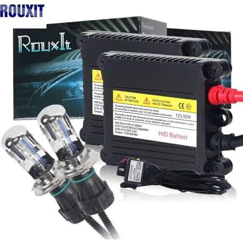 35w H4 HID Hi/lo Bixenon kit H4 bi xenon h4 flexible high low dual beam 4300k 6000k 8000k Bi-xenon hid kit H4-3