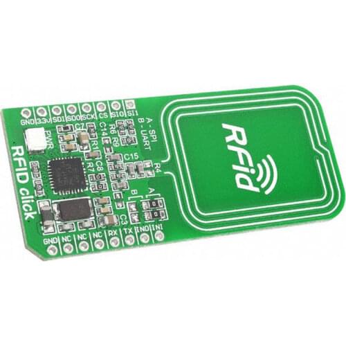 1 pcs x MIKROE-1434 CR95HF NFC RF mikroBUS RFiD Click Platform Evaluation Expansion Board