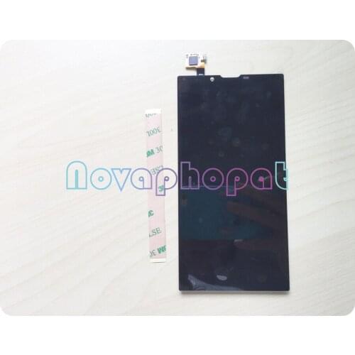 Novaphopat 100% Tested Black LCD Display For Archos 55 platinum LCD Screen Digitizer Touch Screen Sensor Completely Assembly