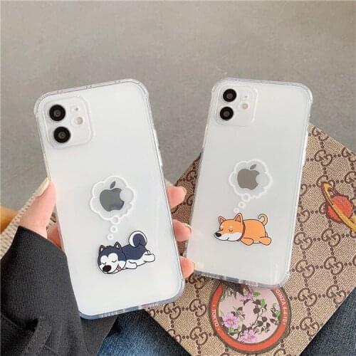Dog Se2 Apple 11Pro Case All-inclusive XS Max for IPhone12 Cute 7/8p Phone Case