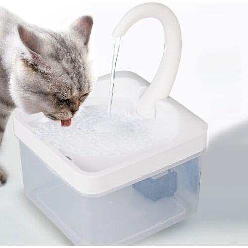Cat Water Fountain Automatic Water Drinking Fountain for Cats Drinker Dog Waterer Filter Source Cat Drinking Bowl Puppy Feeder