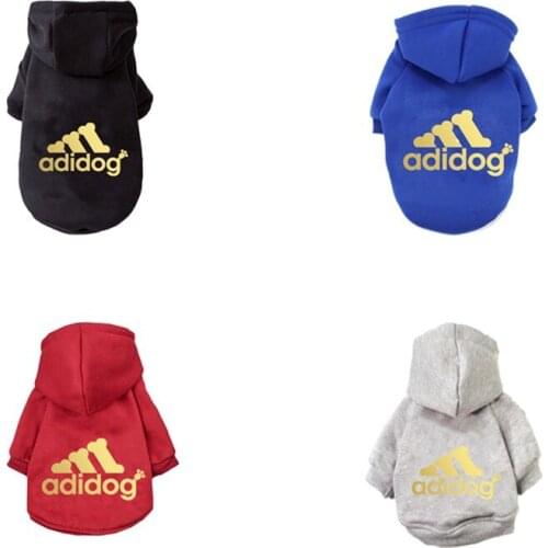 Gold-plated Hot Silver Dog Clothes New Fashion Small Dog Pet Clothes Pure Cotton Warm Dog Clothes Puppy Clothes Dog Clothes