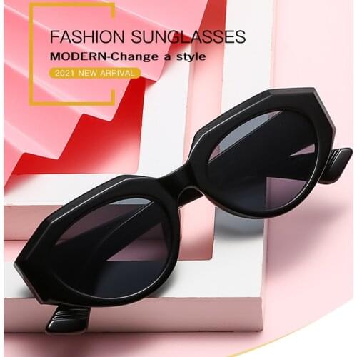 Vintage Black Square Sunglasses Women Luxury Brand Small Rectangle Sun Glasses Transparent Female Clear Mirror Oculos De Sol